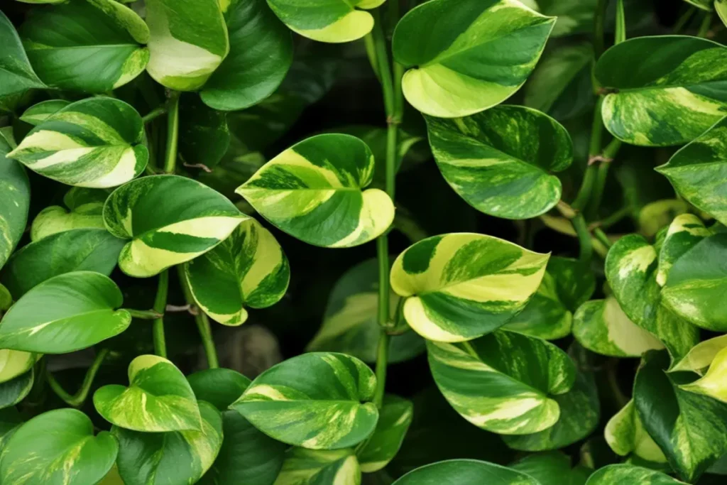 Beautiful Pothos plant with lush green leaves, illustrating care tips and propagation methods.