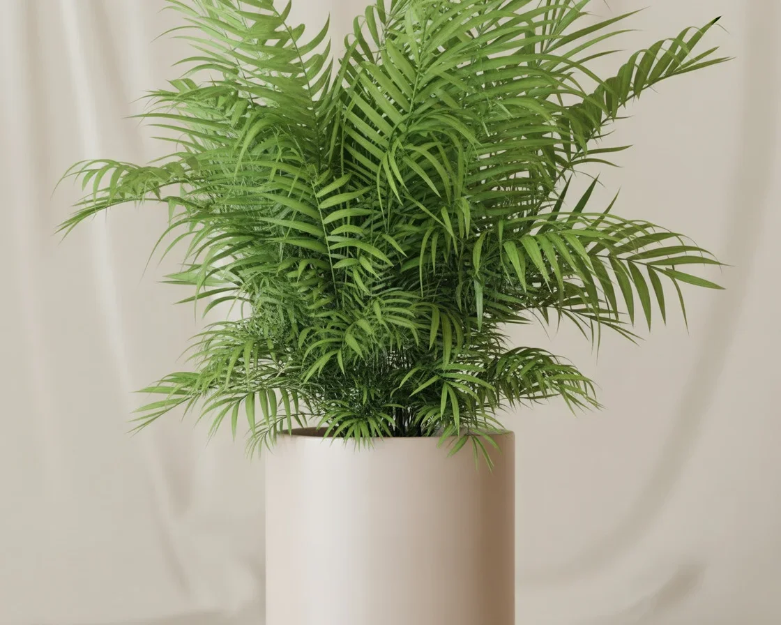 Parlor Palm - Chamaedorea elegans, a low-maintenance indoor plant with arching fronds.